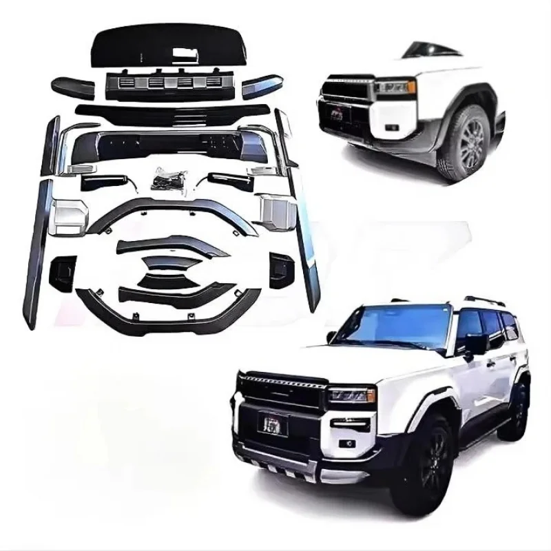 2025 Newest Modell Style Facelift Bodykit for Land Cruiser PRADO LC250 Front Bumper Upgrade Top Car Modification
2025 Newest Modell Style Facelift Bodykit for Land Cruiser PRADO LC250 Front Bumper Upgrade Top Car Modification