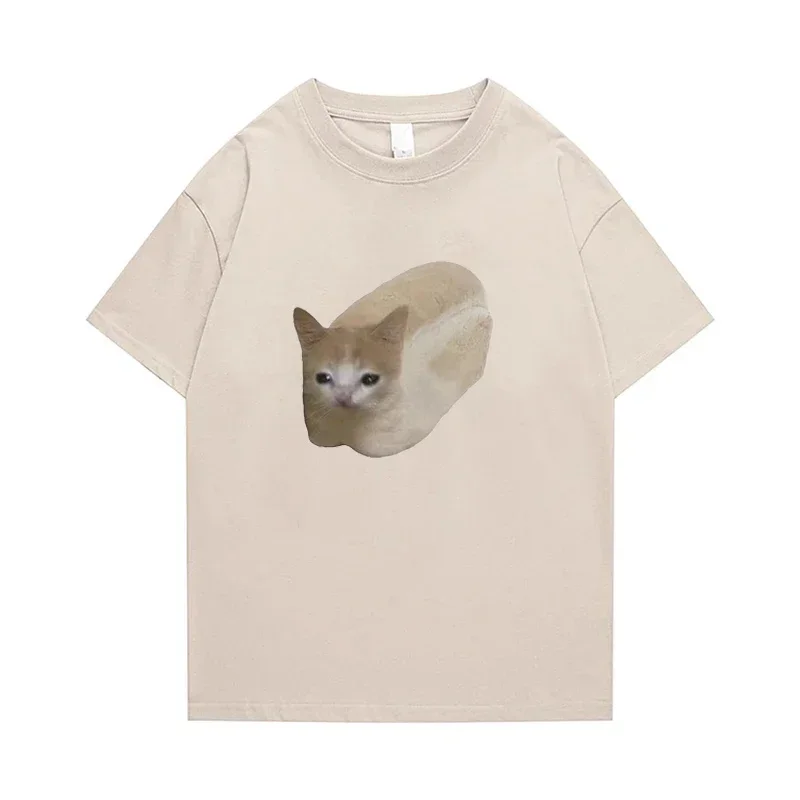 Sporty Fun T-Shirt Oversized Summer Men Women Niche Cat Bread Print T Shirt Leisure Hip Hop Short Sleeve Tops Tees S-3XL
Sporty Fun T-Shirt Oversized Summer Men Women Niche Cat Bread Print T Shirt Leisure Hip Hop Short Sleeve Tops Tees S-3XL