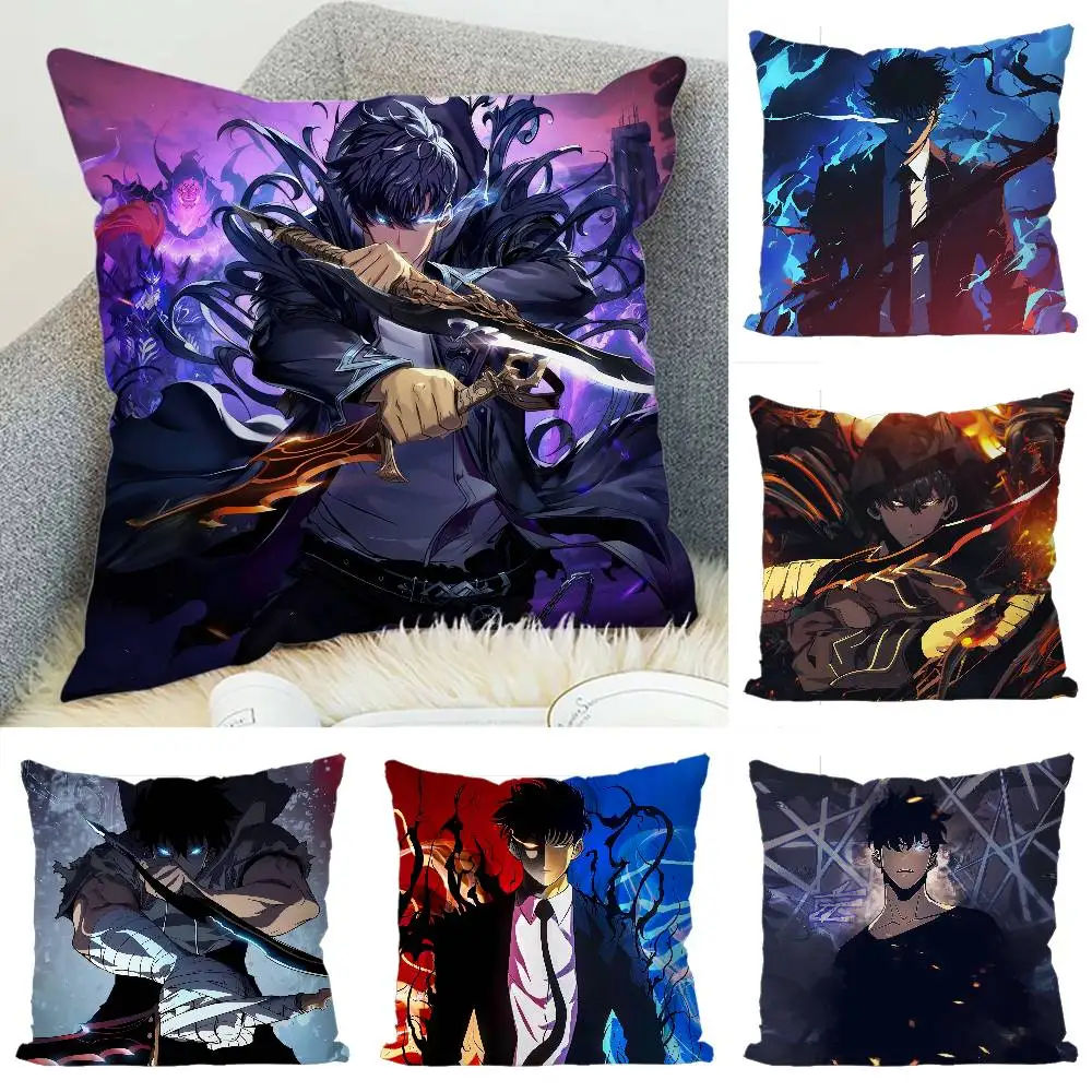 Solo L-Leveling Pillow Case Luxury Double-sided For Car Pillows 45x45 Cushions Cover Home And Decoration Sofa Pillowcase 50x50
Solo L-Leveling Pillow Case Luxury Double-sided For Car Pillows 45x45 Cushions Cover Home And Decoration Sofa Pillowcase 50x50
