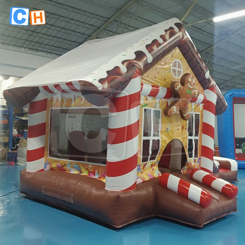 Inflatable PVC Commercial Gingerbread Bounce House Combo Christmas Bouncy Castle With Slide Inflatable Bouncers for Party
Inflatable PVC Commercial Gingerbread Bounce House Combo Christmas Bouncy Castle With Slide Inflatable Bouncers for Party