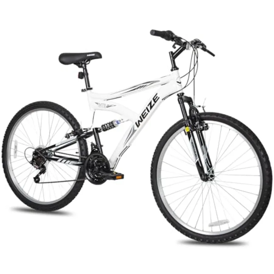 Mountain Bike for Outdoor Cycling: 26/27.5 inch, 18-Speed, High-Carbon Steel Frame, Dual Full Suspension, Adjustable Ergonomic
Mountain Bike for Outdoor Cycling: 26/27.5 inch, 18-Speed, High-Carbon Steel Frame, Dual Full Suspension, Adjustable Ergonomic
