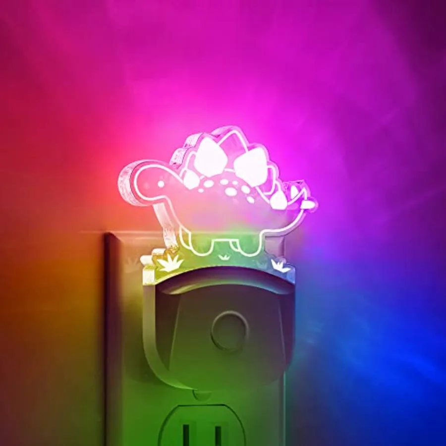 LOHAS Dinosaur Night Light for Boys, Nightlight Plug in, Dusk-to-Dawn, LED Night Lights Plug into Wall, +Soft White 3000K, 3 Li
LOHAS Dinosaur Night Light for Boys, Nightlight Plug in, Dusk-to-Dawn, LED Night Lights Plug into Wall, +Soft White 3000K, 3 Li
