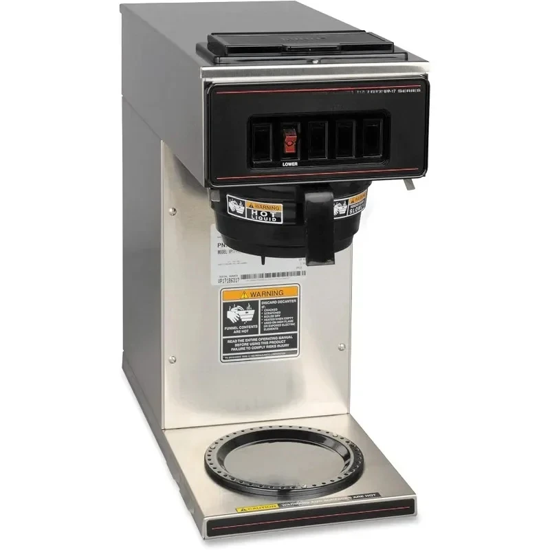 Кофеварка Pourover с одним подогревом, нержавеющая сталь, серебро, стандартное принесите вам комфортный опыт
Кофеварка Pourover с одним подогревом, нержавеющая сталь, серебро, стандартное принесите вам комфортный опыт