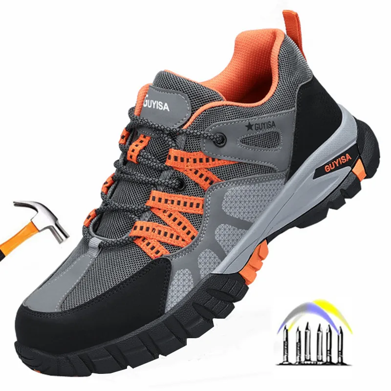 Work safety sneakers work man safety shoesWork shoes with steel toe anti puncture s anti-slip boots indestructible shoes for men
Work safety sneakers work man safety shoesWork shoes with steel toe anti puncture s anti-slip boots indestructible shoes for men