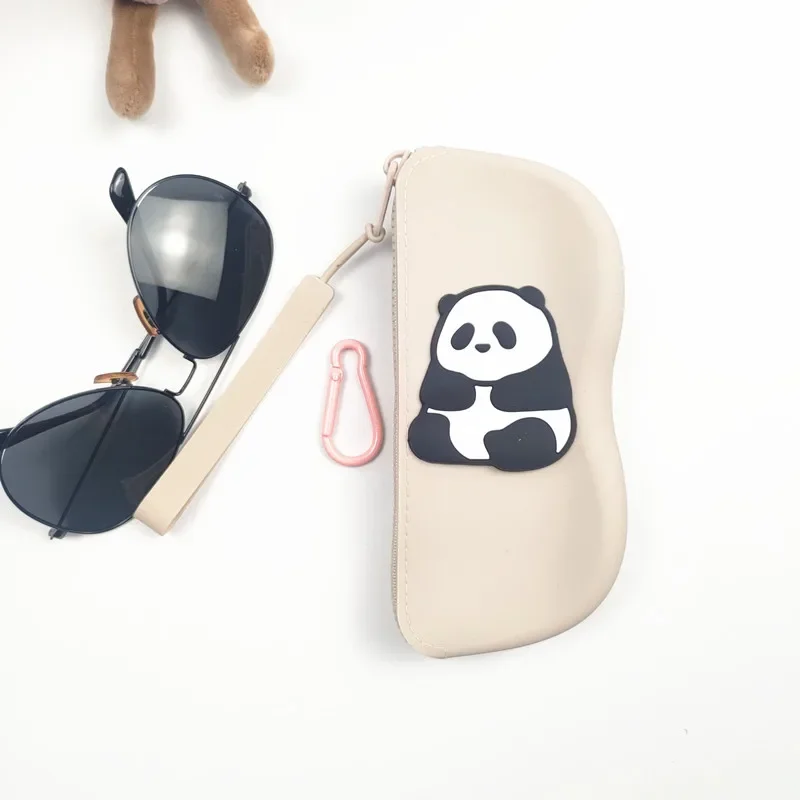 Panda Silicone Zipper Glasses Bag Storage Waterproof Bag Cosmetic Coin Bag Case Women Girls Candy Color Dustproof Glasses Box F
Panda Silicone Zipper Glasses Bag Storage Waterproof Bag Cosmetic Coin Bag Case Women Girls Candy Color Dustproof Glasses Box F