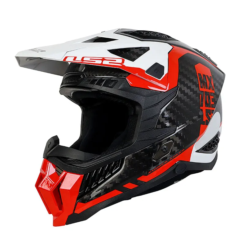 LS2 MX703 Motorcycle Carbon Fiber Off-Road Helmet Men and Women Motorcycle Full Helmet Mountain Downhill Riding casco moto
LS2 MX703 Motorcycle Carbon Fiber Off-Road Helmet Men and Women Motorcycle Full Helmet Mountain Downhill Riding casco moto