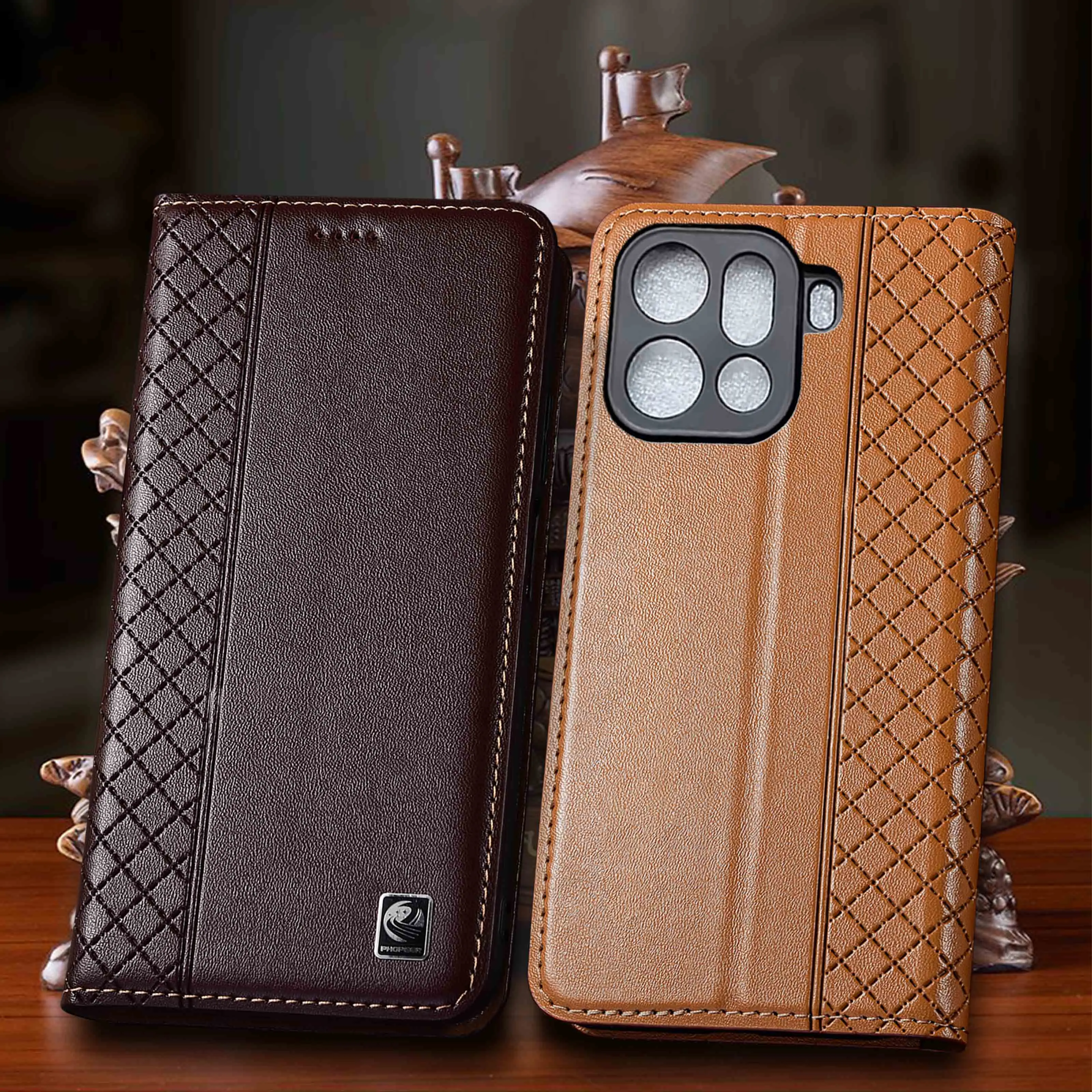 Genuine Leather Phone Case For OPPO Find X5 X6 X7 X8 X8S X9 Pro Plus Ultra Lite Napa Inner Grid Pattern Of Flip Cover Case
Genuine Leather Phone Case For OPPO Find X5 X6 X7 X8 X8S X9 Pro Plus Ultra Lite Napa Inner Grid Pattern Of Flip Cover Case