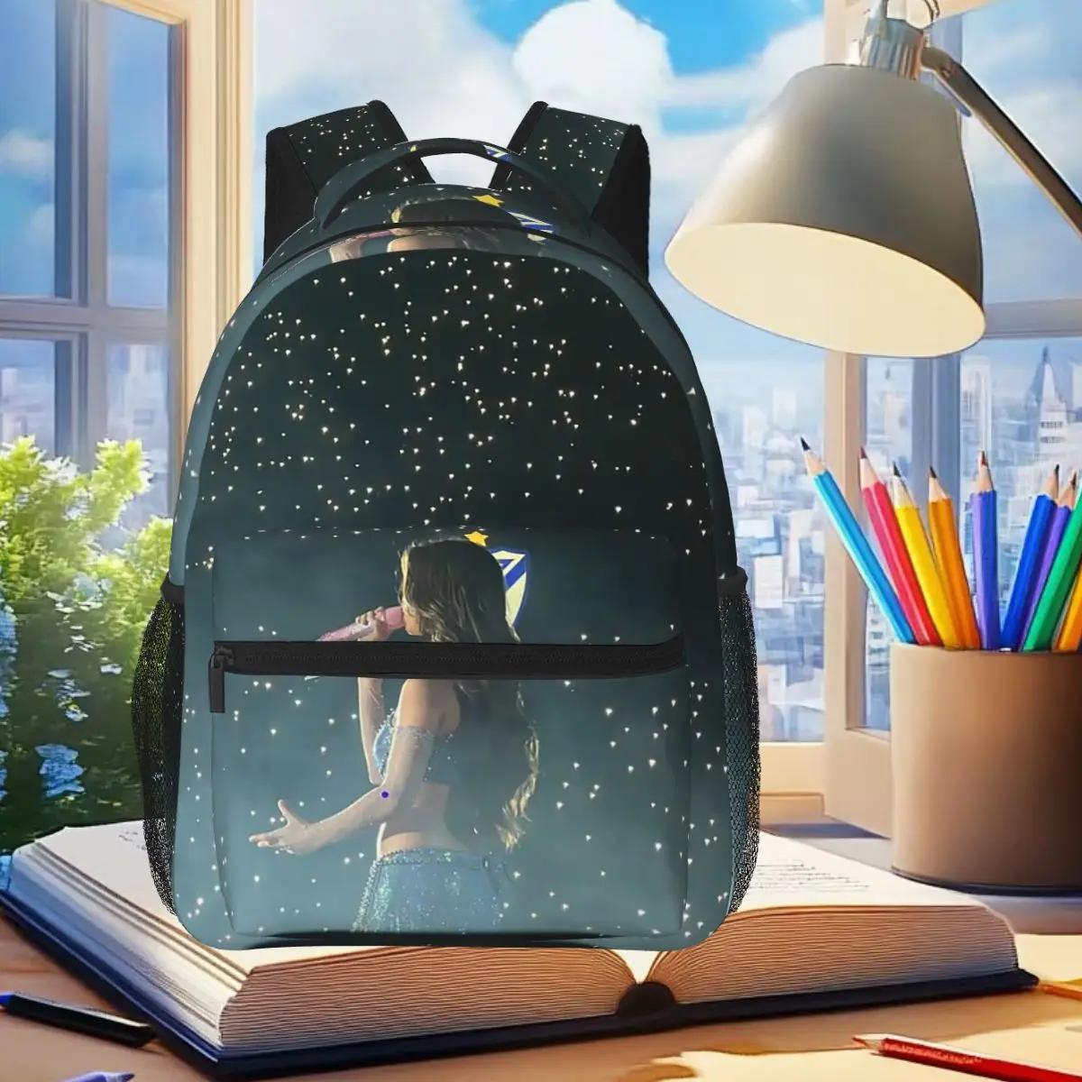 Singer Emilia Mernes Cover Emilia Mp3 Backpack Student Boys Girls BookBag Children School Bag Laptop Shoulder Bags for Men Women
Singer Emilia Mernes Cover Emilia Mp3 Backpack Student Boys Girls BookBag Children School Bag Laptop Shoulder Bags for Men Women