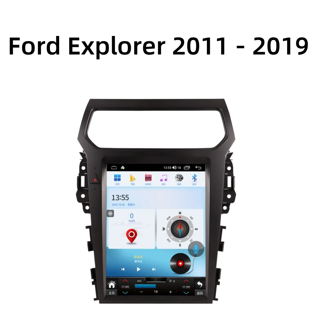 GPS Navigation For Ford Explorer 2011 - 2019 Android 13 Car Multimedia Player Radio Stereo Tesla Screen Style Carplay Auto WIFI
GPS Navigation For Ford Explorer 2011 - 2019 Android 13 Car Multimedia Player Radio Stereo Tesla Screen Style Carplay Auto WIFI