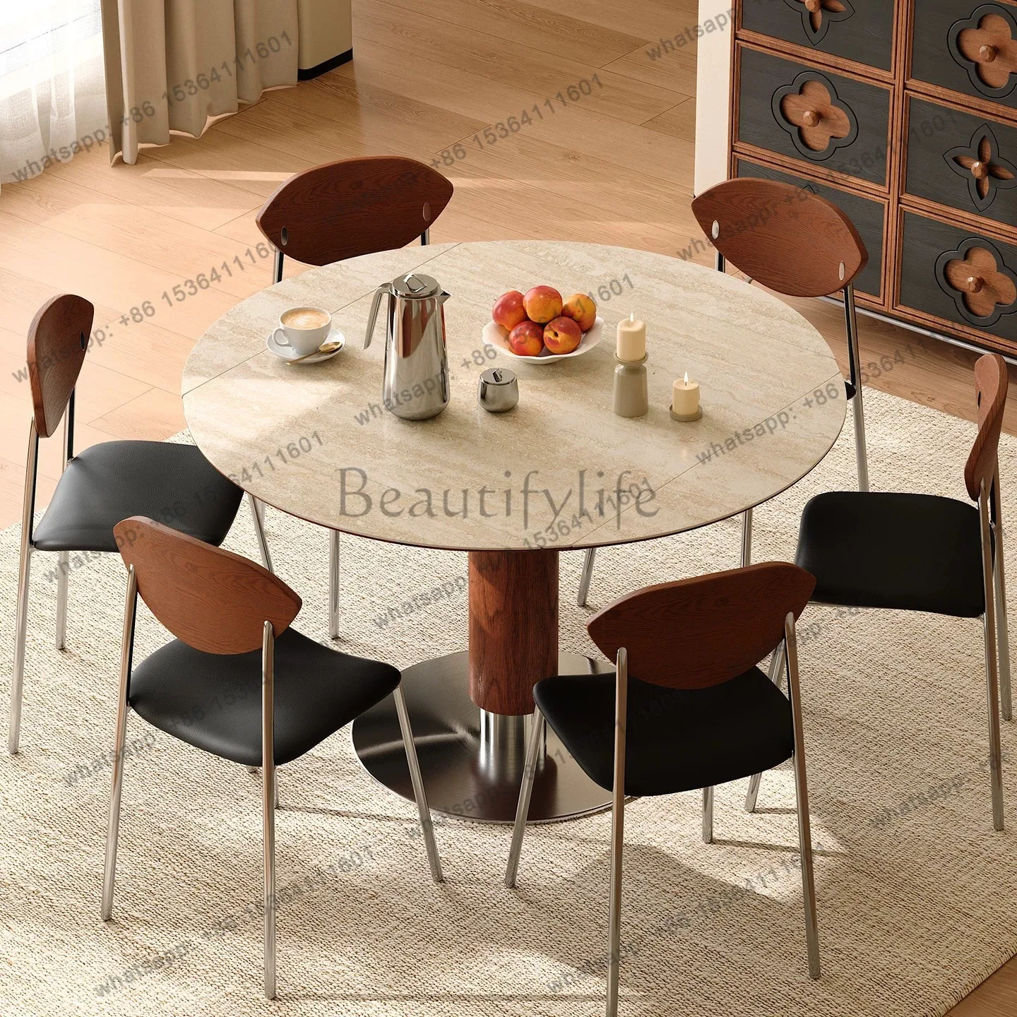 Folding rock slab dining table square variable round table medium antique solid wood square small apartment household
Folding rock slab dining table square variable round table medium antique solid wood square small apartment household