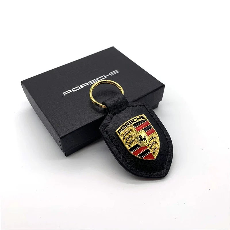 Car Keychain Holder Shield Leather Key Ring Chain Pendant Gifts For Porsche 911 718 Cayenne Cayman Panamera Macan Taycan Boxster
Car Keychain Holder Shield Leather Key Ring Chain Pendant Gifts For Porsche 911 718 Cayenne Cayman Panamera Macan Taycan Boxster