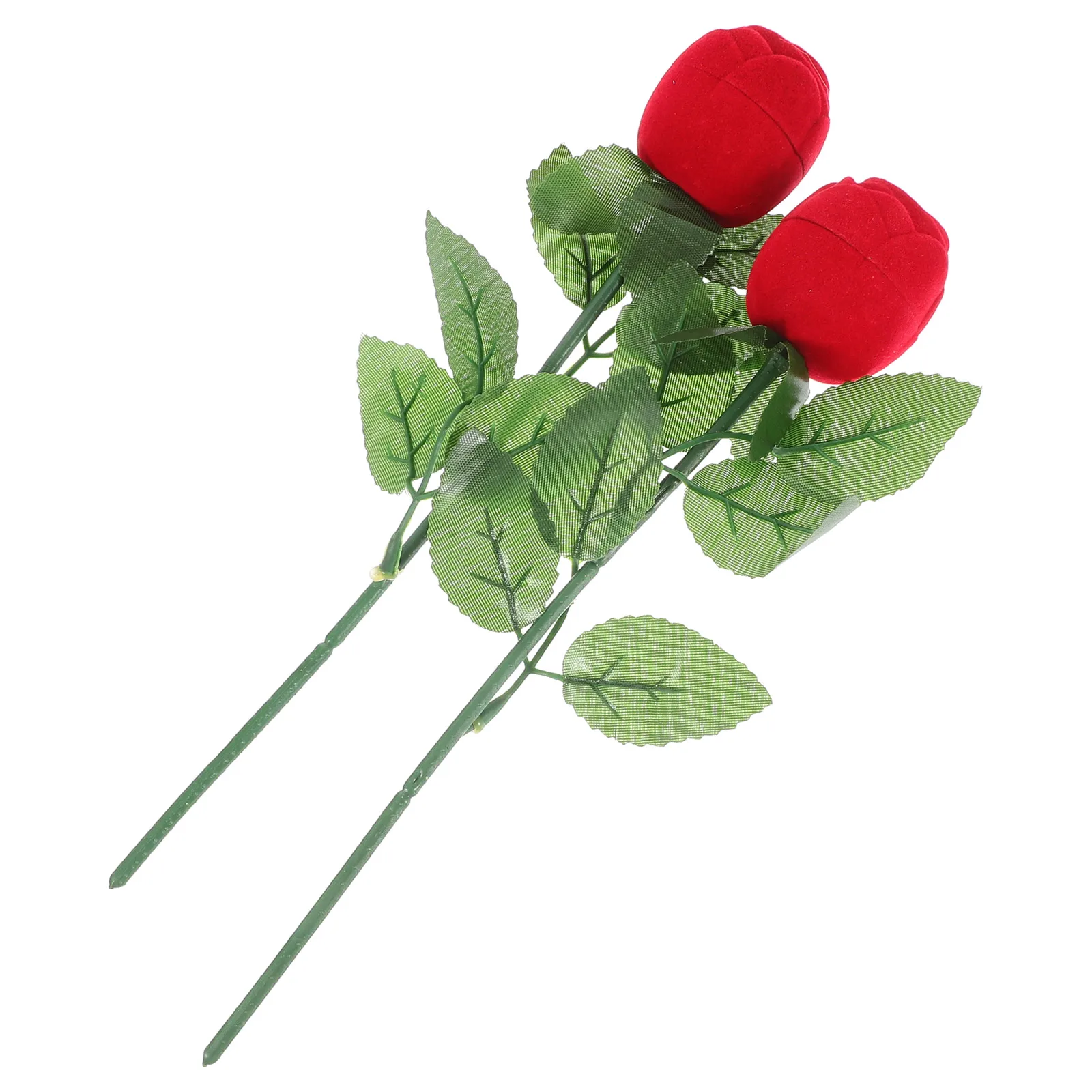 2 Pcs Rose Ring Box Red Fabric Holder Lifelike Flowers Storage Case for Wedding Proposal Gifts Jewelry Display Tool Box
2 Pcs Rose Ring Box Red Fabric Holder Lifelike Flowers Storage Case for Wedding Proposal Gifts Jewelry Display Tool Box