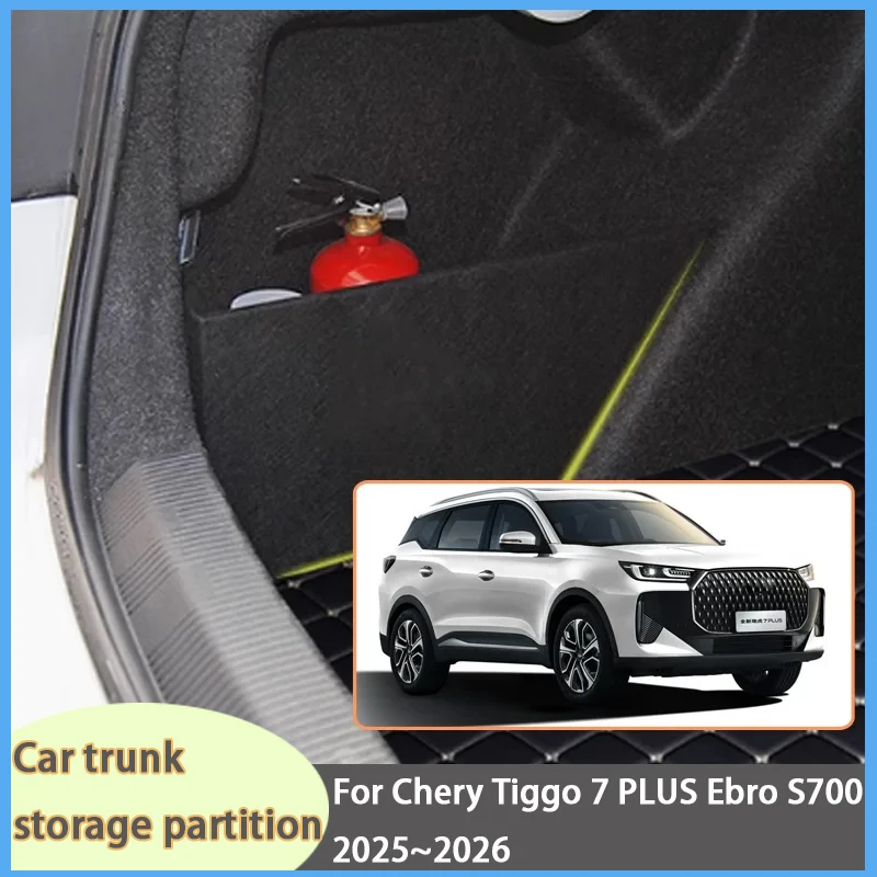 Auto Accessories For Chery Tiggo 7 PLUS Ebro S700 2025~2026 Car Organizer Trunk Side Partition Trunk Interior Storage Box Parts
Auto Accessories For Chery Tiggo 7 PLUS Ebro S700 2025~2026 Car Organizer Trunk Side Partition Trunk Interior Storage Box Parts