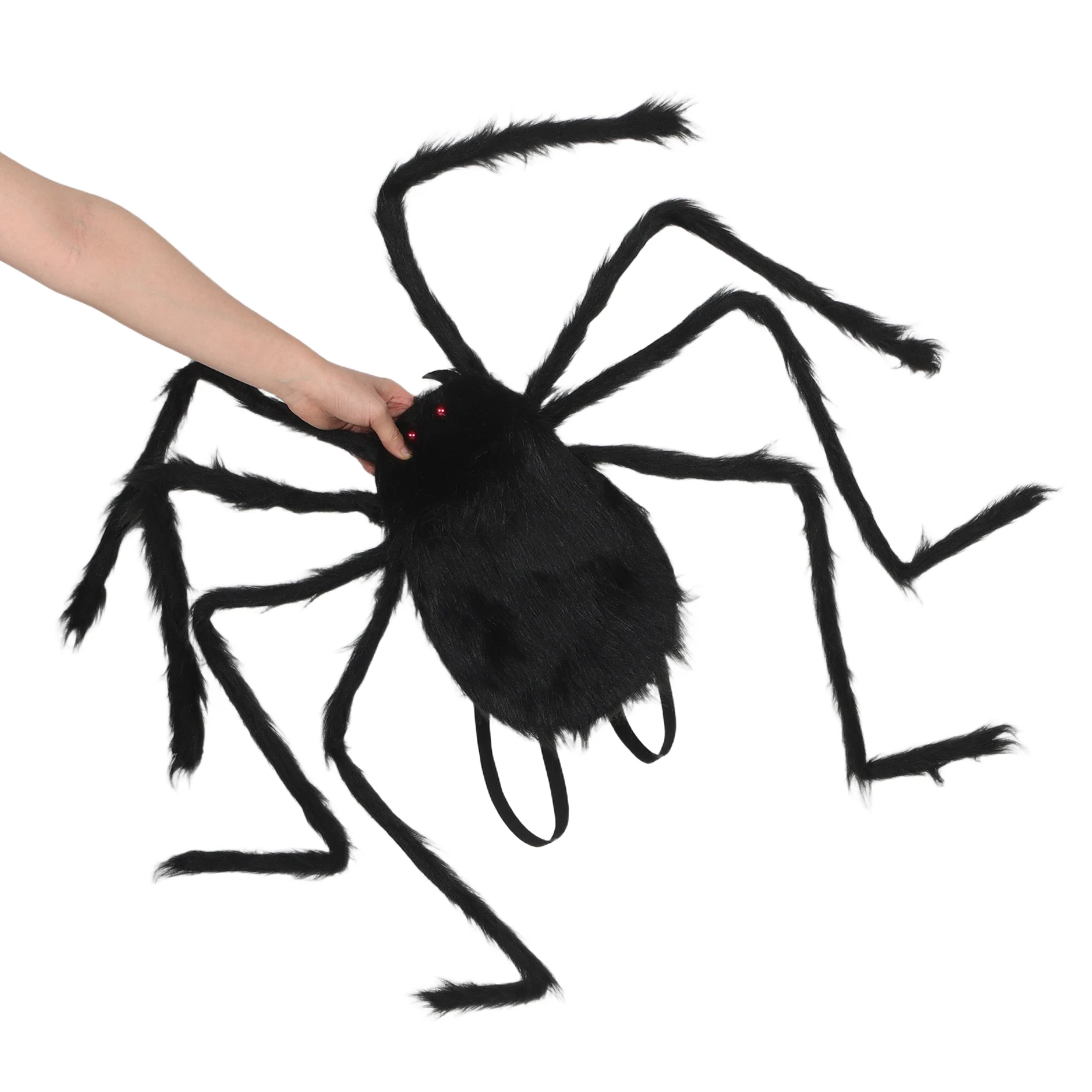 Large Fake Hairy Spider Costume for Halloween Festive Atmosphere Adult Kids Party Dressing Scary Decoration Roleplay Accessory
Large Fake Hairy Spider Costume for Halloween Festive Atmosphere Adult Kids Party Dressing Scary Decoration Roleplay Accessory