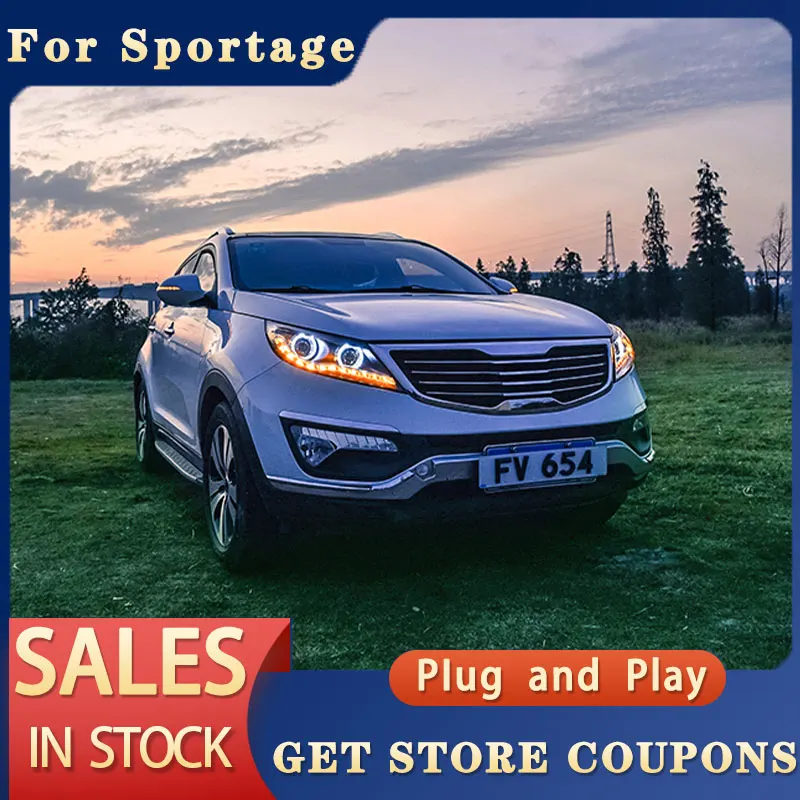 Car Styling for 2010-2014 Kia Sportage R LED Headlights New Sportage LED Headlight LED DRL Bi Xenon Lens High Low Beam Parking
Car Styling for 2010-2014 Kia Sportage R LED Headlights New Sportage LED Headlight LED DRL Bi Xenon Lens High Low Beam Parking