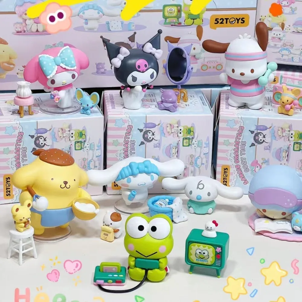 New Genuine Sanrio Characters Cozy Time Series Blind Box Cute Kulomi Hello Kitty Cozy Time Mystery Box Trendy Toys As Gifts
New Genuine Sanrio Characters Cozy Time Series Blind Box Cute Kulomi Hello Kitty Cozy Time Mystery Box Trendy Toys As Gifts