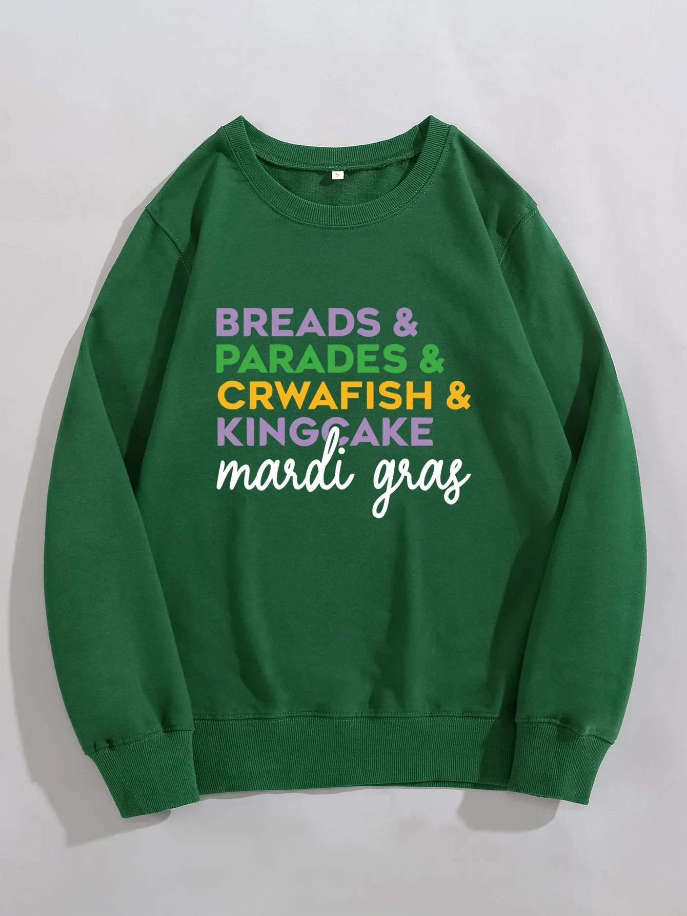 New custom name Bread Parade Crawfish King Cake Carnival Sweatshirt Fun long sleeve pullover Fashion casual cotton hoodie 100%
New custom name Bread Parade Crawfish King Cake Carnival Sweatshirt Fun long sleeve pullover Fashion casual cotton hoodie 100%