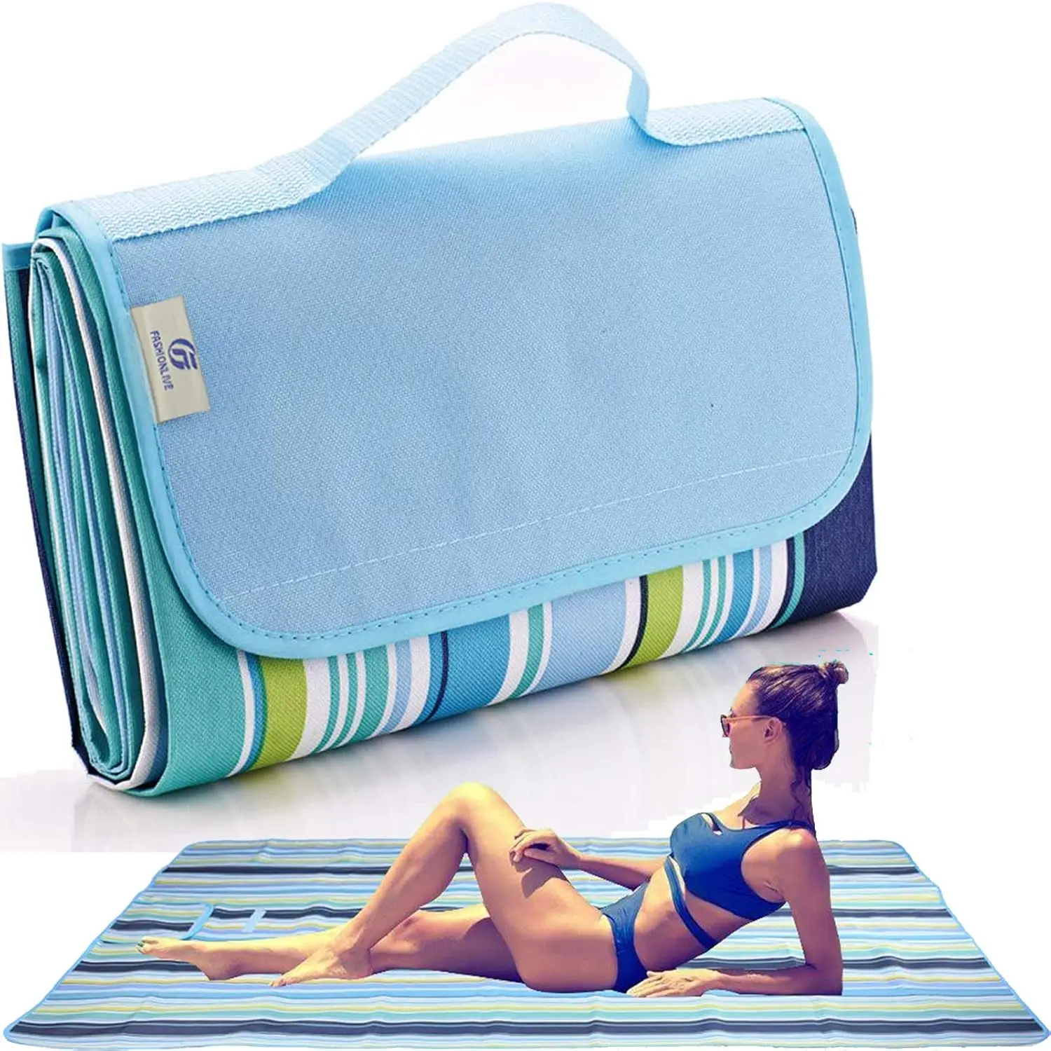 Extra Large Beach Blanket Sandproof Waterproof Picnic Mat for Camping Travel Park
Extra Large Beach Blanket Sandproof Waterproof Picnic Mat for Camping Travel Park