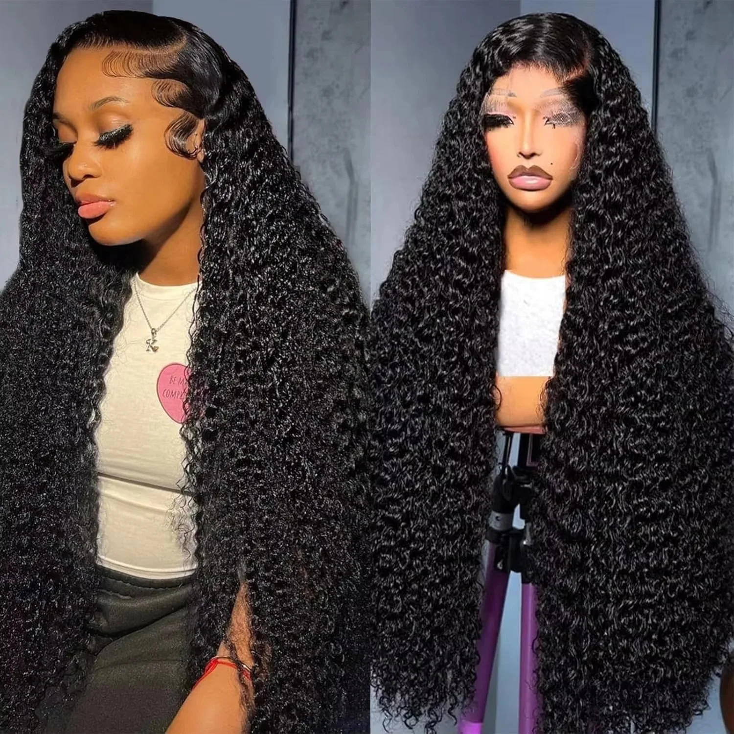 250 Density Deep Wave 13x6 Lace Front Human Hair Wigs Curly 13x4 Transparent Lace Frontal 30 40 Inch Brazilian Pre Plucked Wigs
250 Density Deep Wave 13x6 Lace Front Human Hair Wigs Curly 13x4 Transparent Lace Frontal 30 40 Inch Brazilian Pre Plucked Wigs