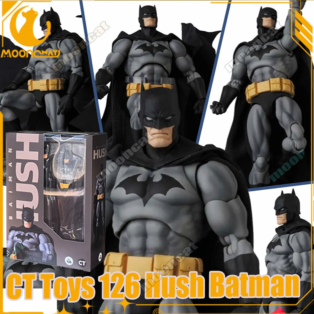 【В наличии】Ct Toys Hush Batman Mafex 126, фигурка Бэтмена, фигурки Бэтмена Hush, фигурка Темного рыцаря, коллекция игрушек в подарок 
【В наличии】Ct Toys Hush Batman Mafex 126, фигурка Бэтмена, фигурки Бэтмена Hush, фигурка Темного рыцаря, коллекция игрушек в подарок