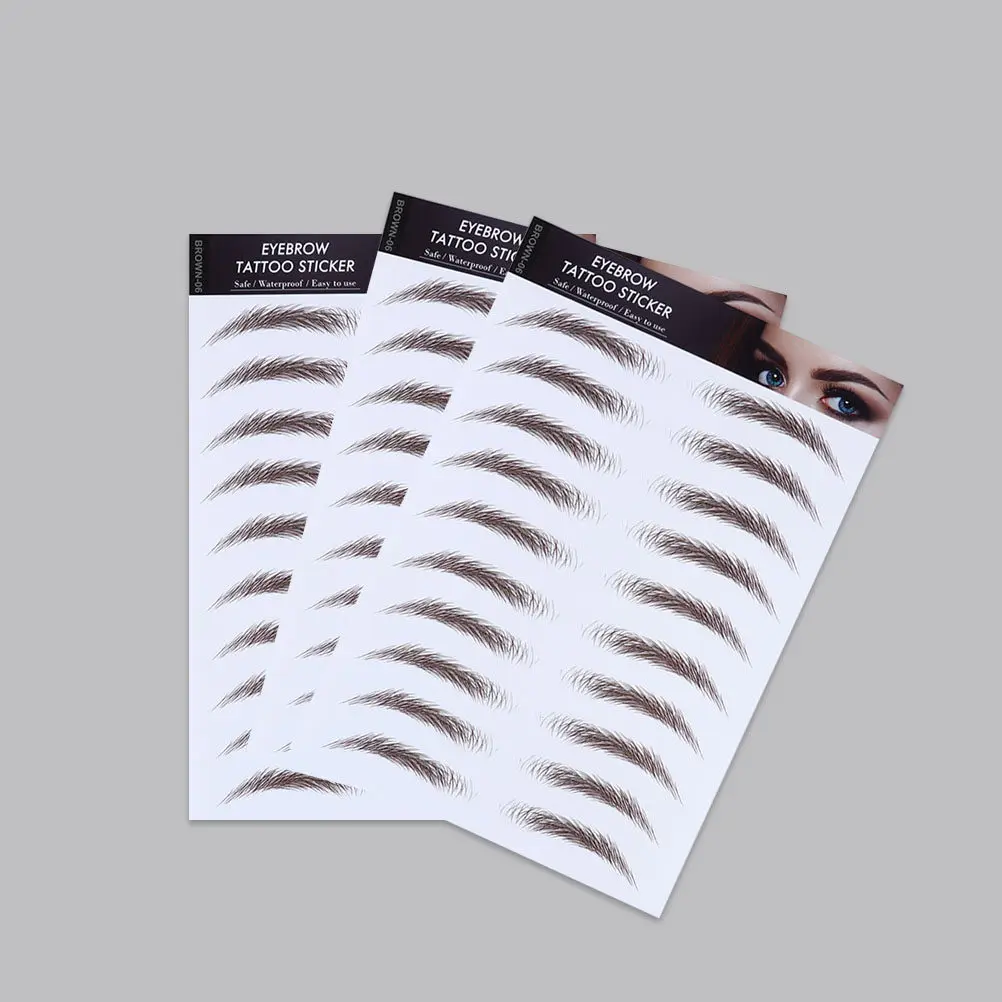5Pcs Makeup Brow Sticker Eyebrow Tattoos Stickers Instant Full Eyebrows No Harm No Recovery Time Eyebrow Stencils for Light
5Pcs Makeup Brow Sticker Eyebrow Tattoos Stickers Instant Full Eyebrows No Harm No Recovery Time Eyebrow Stencils for Light