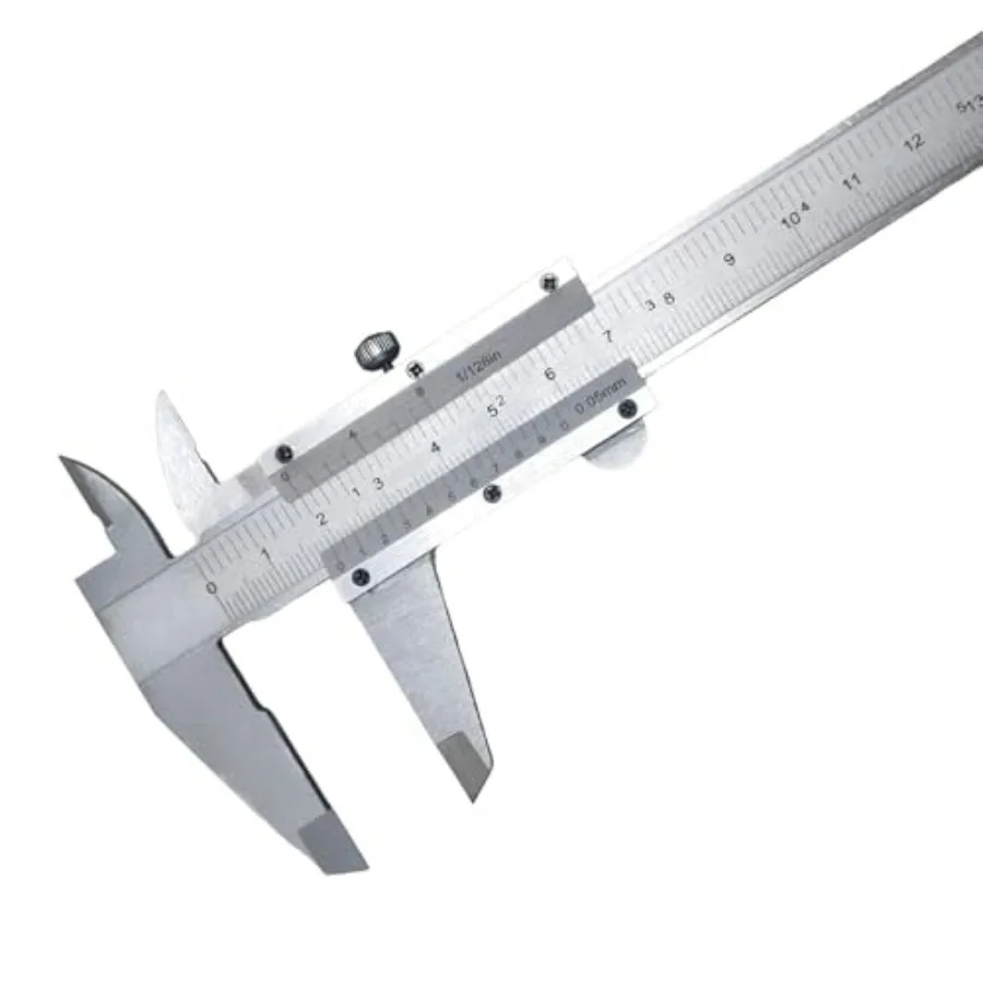 Vernier Scale Metric and Inch Measurements Stainless Steel Construction Micrometer Calipers Measuring Tool 6 '' Non Digital Cal
Vernier Scale Metric and Inch Measurements Stainless Steel Construction Micrometer Calipers Measuring Tool 6 '' Non Digital Cal