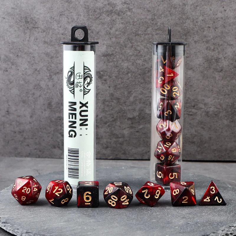 Transparent Polyhedral D&D COC Dice Set 7Pcs/Set RPG | DND Dungeons and Dragons Dice Set for Table Games
Transparent Polyhedral D&D COC Dice Set 7Pcs/Set RPG | DND Dungeons and Dragons Dice Set for Table Games