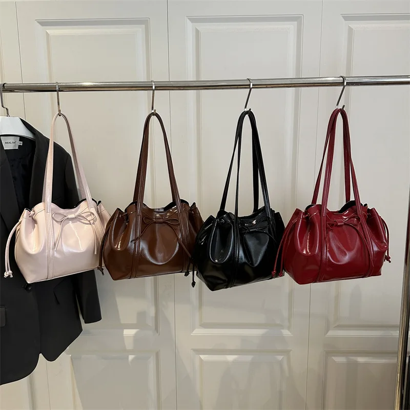 2025 Winter Bow Tote Bag, Chic Shoulder Purse for Women, Patchwork Underarm Crossbody, Trendy Day to Night Bag, Textured Sling
2025 Winter Bow Tote Bag, Chic Shoulder Purse for Women, Patchwork Underarm Crossbody, Trendy Day to Night Bag, Textured Sling