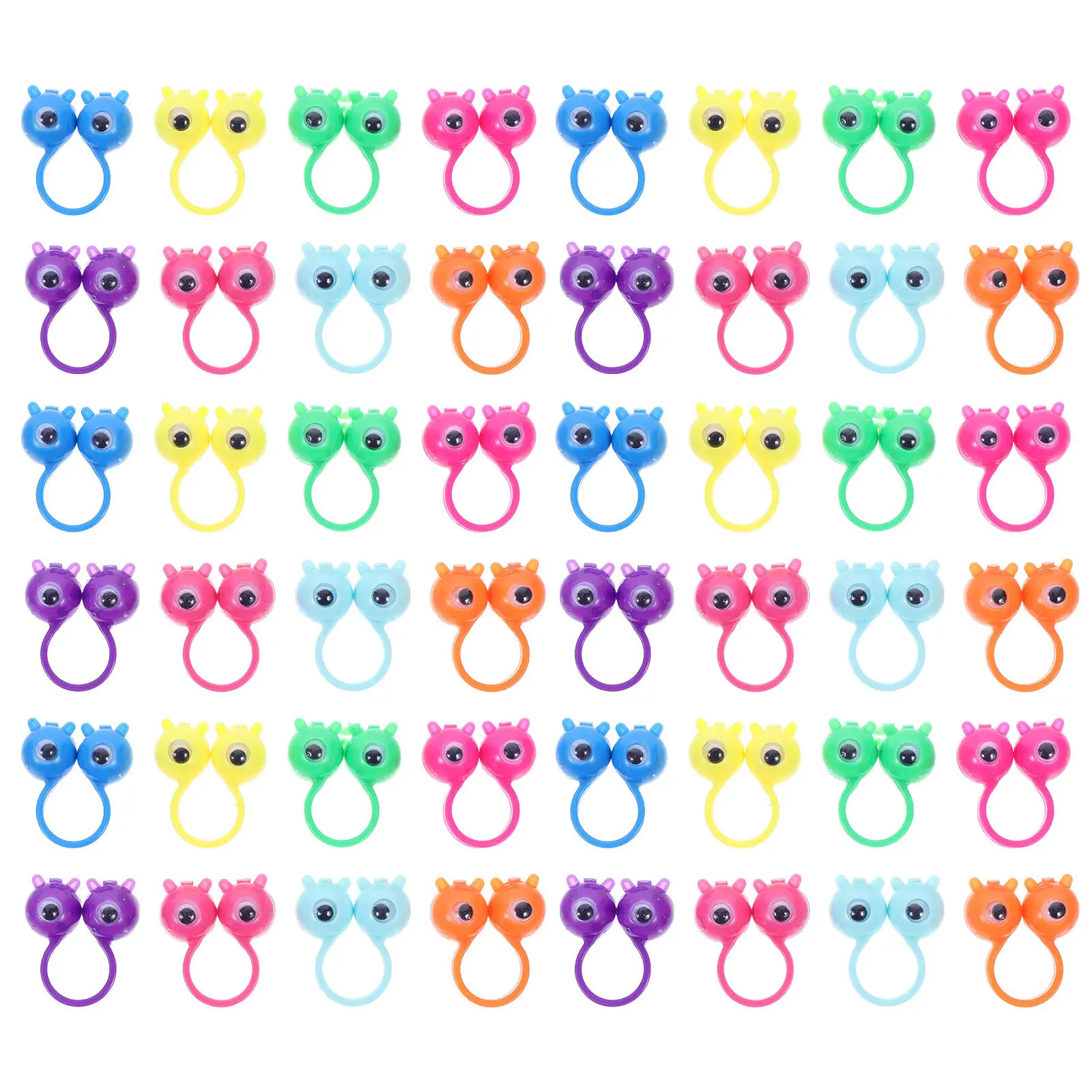 50 шт. разноцветных кольцевых кукол-глазок для игр, забавные пальчиковые куклы-глазки, сувениры для вечеринок, награды для класса, подарки на день рождения и Рождество
50 шт. разноцветных кольцевых кукол-глазок для игр, забавные пальчиковые куклы-глазки, сувениры для вечеринок, награды для класса, подарки на день рождения и Рождество