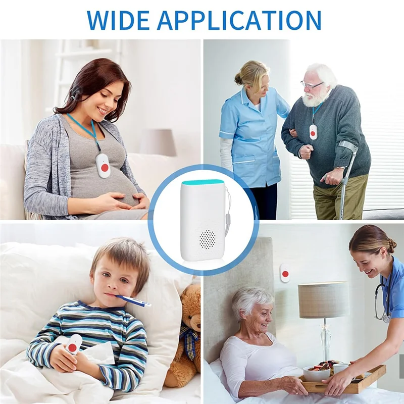 SUNRI-Новый D320 Flash Вибрация Беспроводной дверной звонок Умный пейджер для пожилых людей Водонепроницаемый беспроводной аварийный пейджер Система оповещения медсестры
SUNRI-Новый D320 Flash Вибрация Беспроводной дверной звонок Умный пейджер для пожилых людей Водонепроницаемый беспроводной аварийный пейджер Система оповещения медсестры