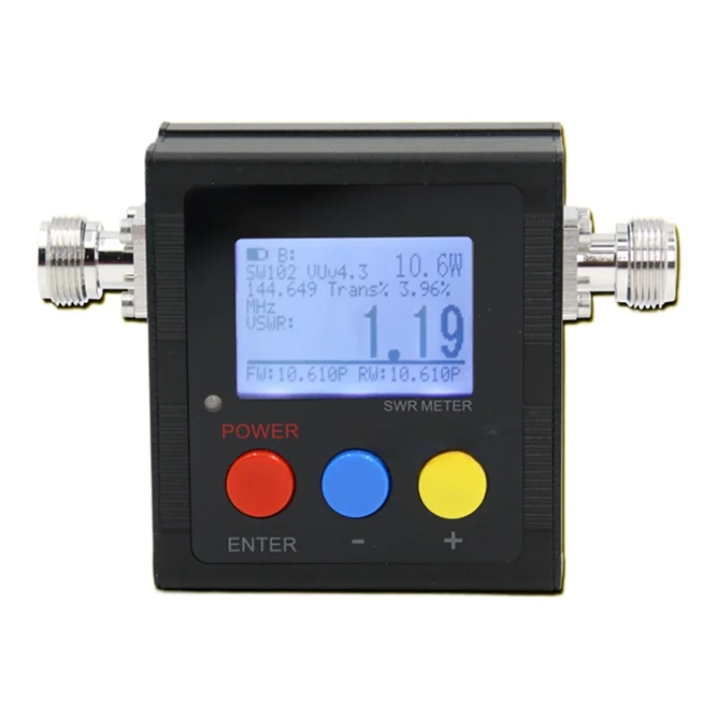 SW-102 Standing Wave Meter/power Meter for Testing The Standing Wave Power of Walkie Talkie Car Antenna
SW-102 Standing Wave Meter/power Meter for Testing The Standing Wave Power of Walkie Talkie Car Antenna