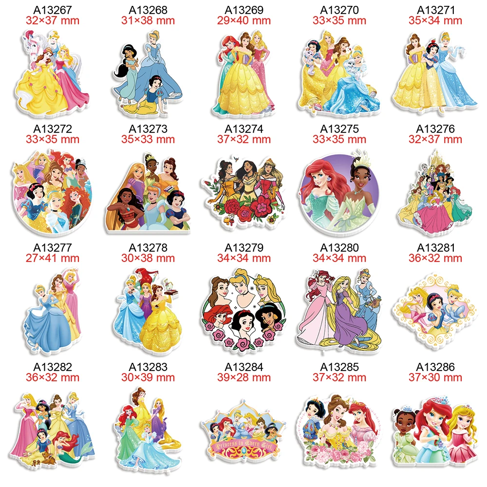Printed Disney Princess Theme Cartoon Flatbacks Planar Resin for Hairbows DIY Crafts Keychain Handmade Accessories 30Pcs/lot 
Printed Disney Princess Theme Cartoon Flatbacks Planar Resin for Hairbows DIY Crafts Keychain Handmade Accessories 30Pcs/lot