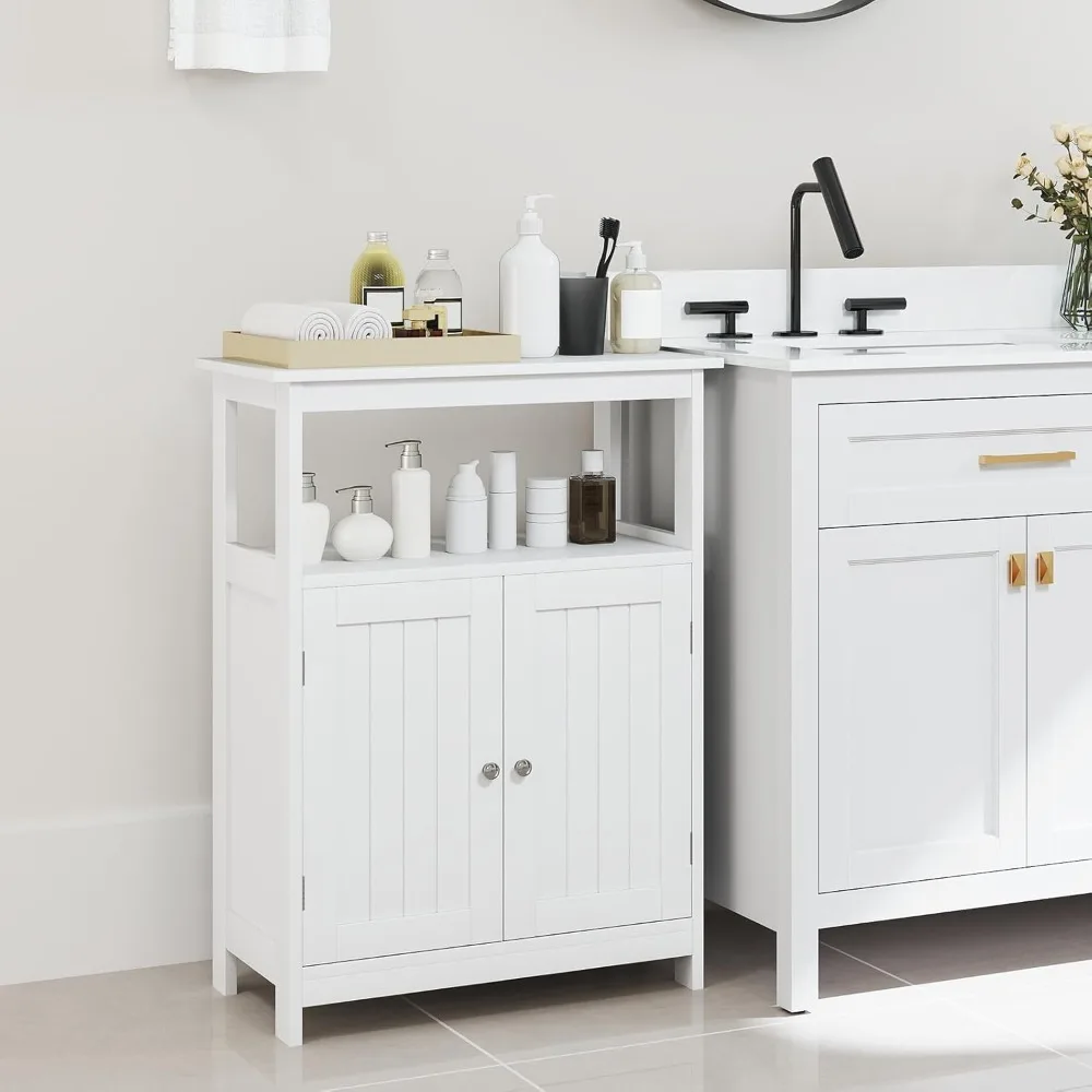 Bathroom Storage Cabinet, reestanding loor Organizer with 2 Do& 1 Adjustable Shel, ern Home Bathroom urniture or Living Room Ent
Bathroom Storage Cabinet, reestanding loor Organizer with 2 Do& 1 Adjustable Shel, ern Home Bathroom urniture or Living Room Ent