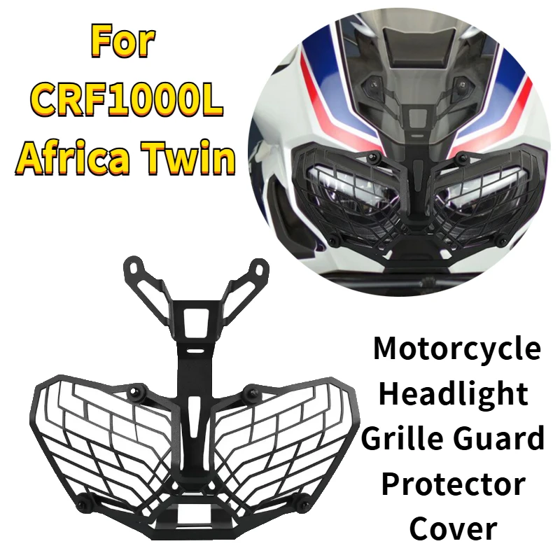 For Honda CRF1000L Africa Twin 2016-2020 CRF 1000 L Adventure Sports 2018-2020 Motorcycle Headlight Grille Guard Protector Cover
For Honda CRF1000L Africa Twin 2016-2020 CRF 1000 L Adventure Sports 2018-2020 Motorcycle Headlight Grille Guard Protector Cover