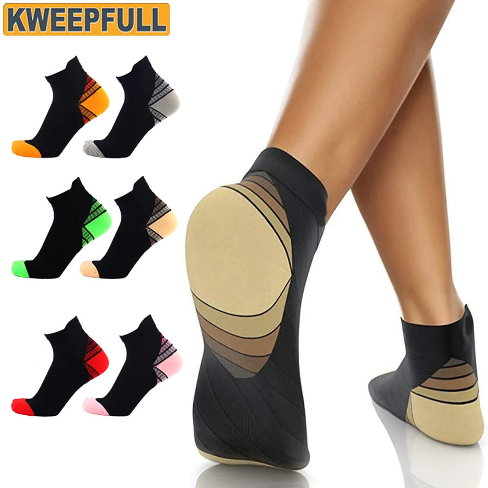 1 пара спортивных низких носков для мужчин и женщин-Компрессионные носки для бега по щиколотку с поддержкой свода стопы
1 пара спортивных низких носков для мужчин и женщин-Компрессионные носки для бега по щиколотку с поддержкой свода стопы