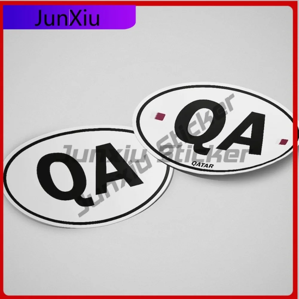 Qatar Flag Sticker Oval-shaped White and Black Country Creative Motorcycle Helmet Outdoor Safety Warnings Anti UV Scratch
Qatar Flag Sticker Oval-shaped White and Black Country Creative Motorcycle Helmet Outdoor Safety Warnings Anti UV Scratch