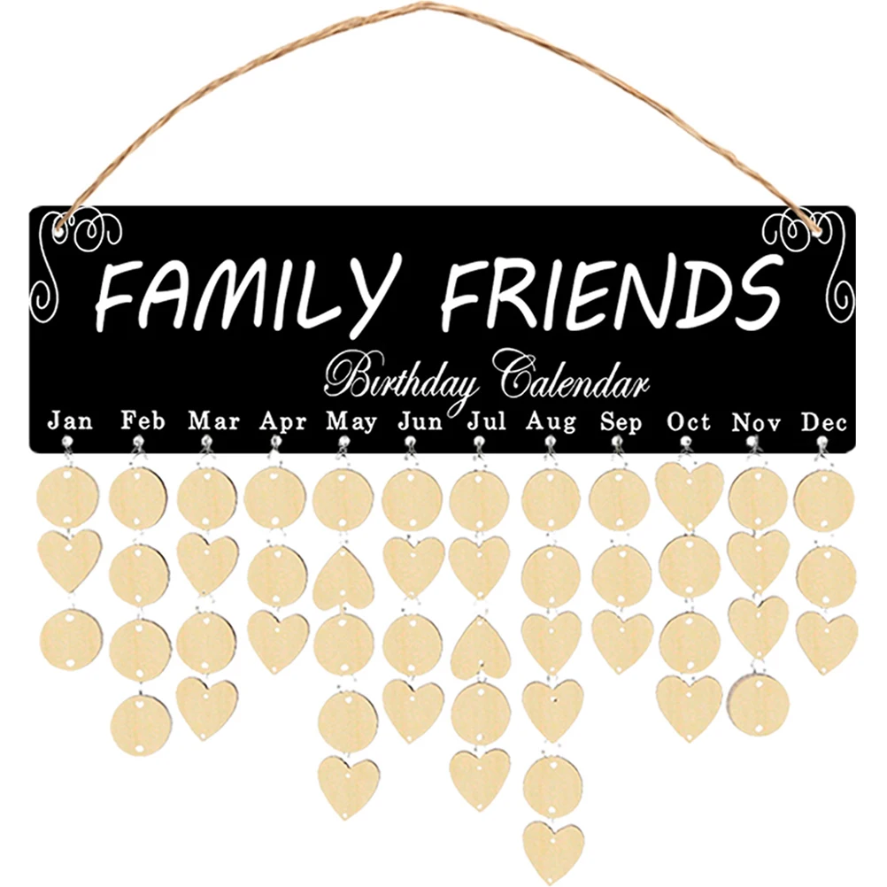 Family Birthday Calendar with Tags Holiday Reminder Board Plaque Car Wall Decor Name
Family Birthday Calendar with Tags Holiday Reminder Board Plaque Car Wall Decor Name