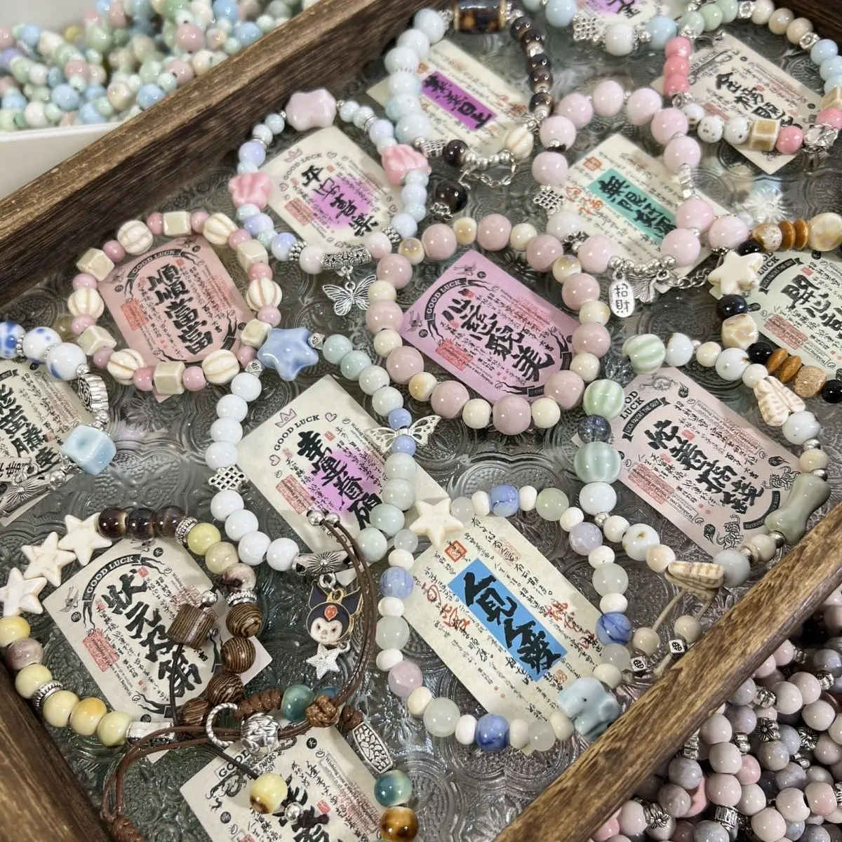 10pcs Ceramic Beads DIY Bracelet Kit Bulk Wholesale Handmade Jewelry for Women
10pcs Ceramic Beads DIY Bracelet Kit Bulk Wholesale Handmade Jewelry for Women