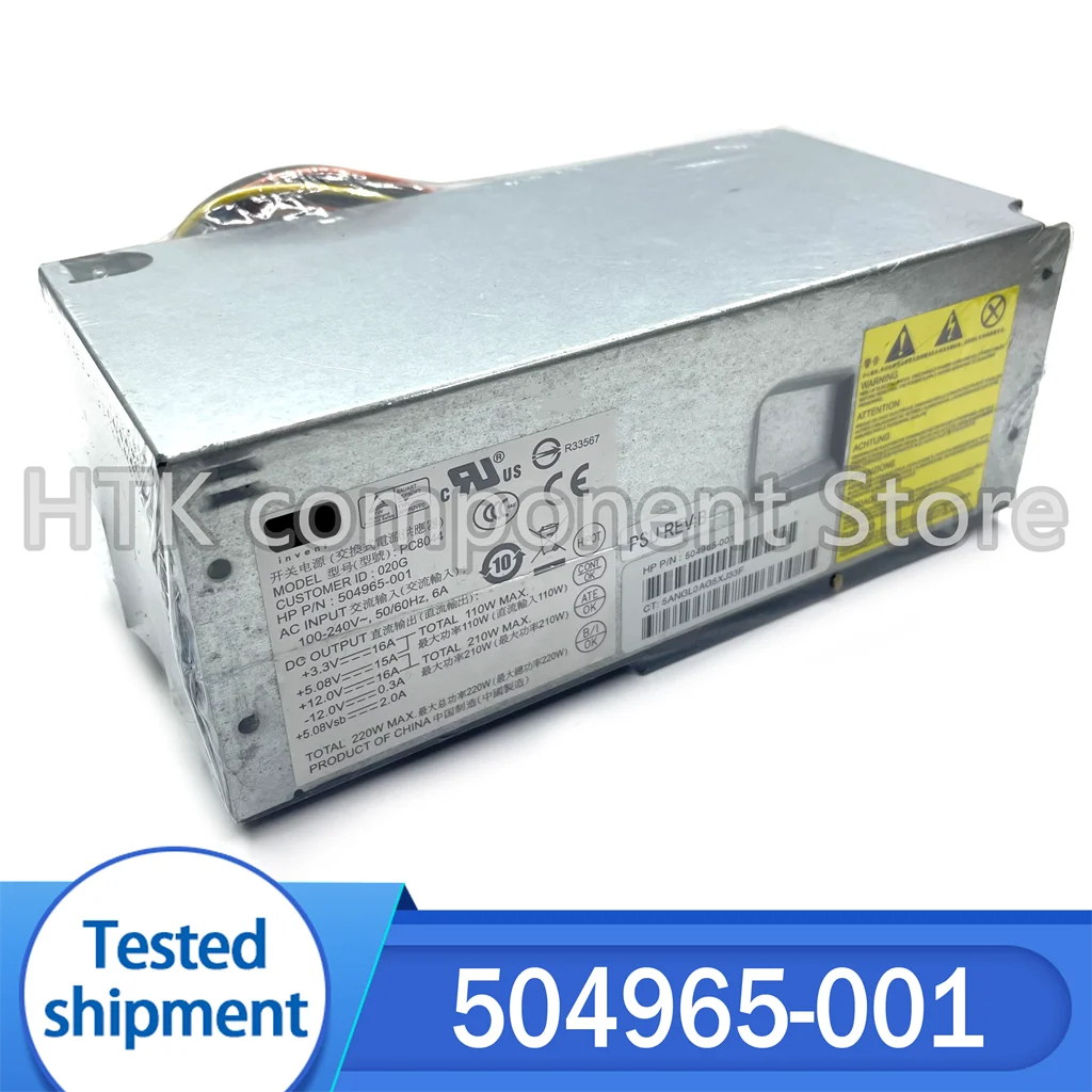 New Original PC8044 PC8046 For Pavilion S5000 TFX0220D5WA 220W PSU Power Supply 504965-001 
New Original PC8044 PC8046 For Pavilion S5000 TFX0220D5WA 220W PSU Power Supply 504965-001