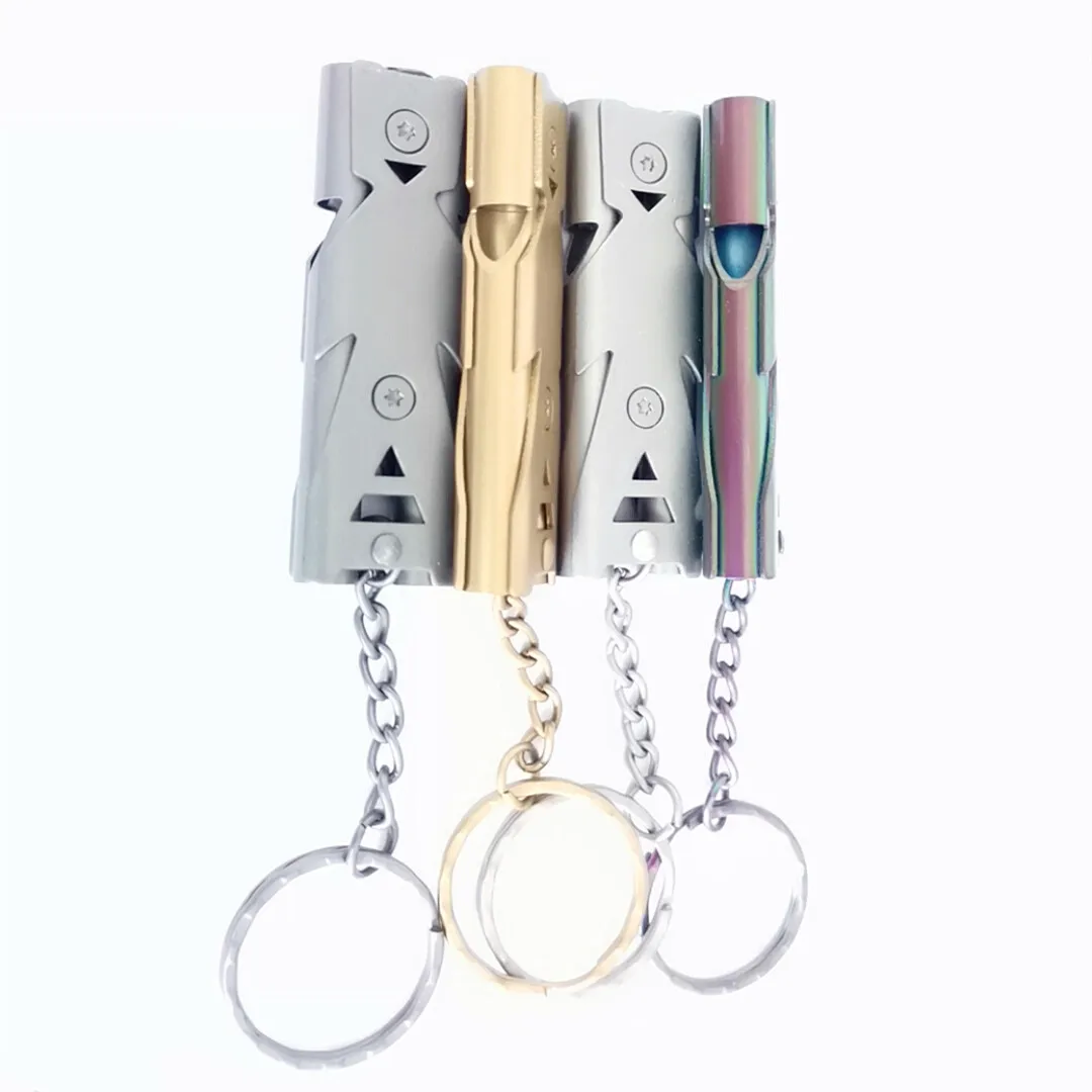 Брелок со свистком для выживания — высокий децибел, аварийный свисток для улицы, кемпинга и пешего туризма — конструкция с двойной трубкой, громкая сигнализация безопасности, портативный 
Брелок со свистком для выживания — высокий децибел, аварийный свисток для улицы, кемпинга и пешего туризма — конструкция с двойной трубкой, громкая сигнализация безопасности, портативный