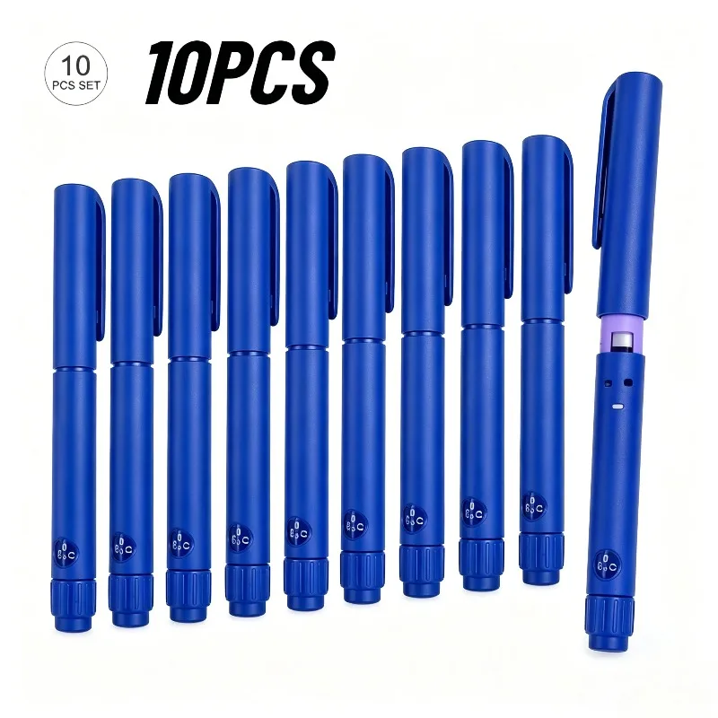 5/10PCS Rotary Push Disposable Sterile Insulin Injection Pens Adjustable Growth Hormone Dosage 60U Magic Beauty Injection Pen
5/10PCS Rotary Push Disposable Sterile Insulin Injection Pens Adjustable Growth Hormone Dosage 60U Magic Beauty Injection Pen