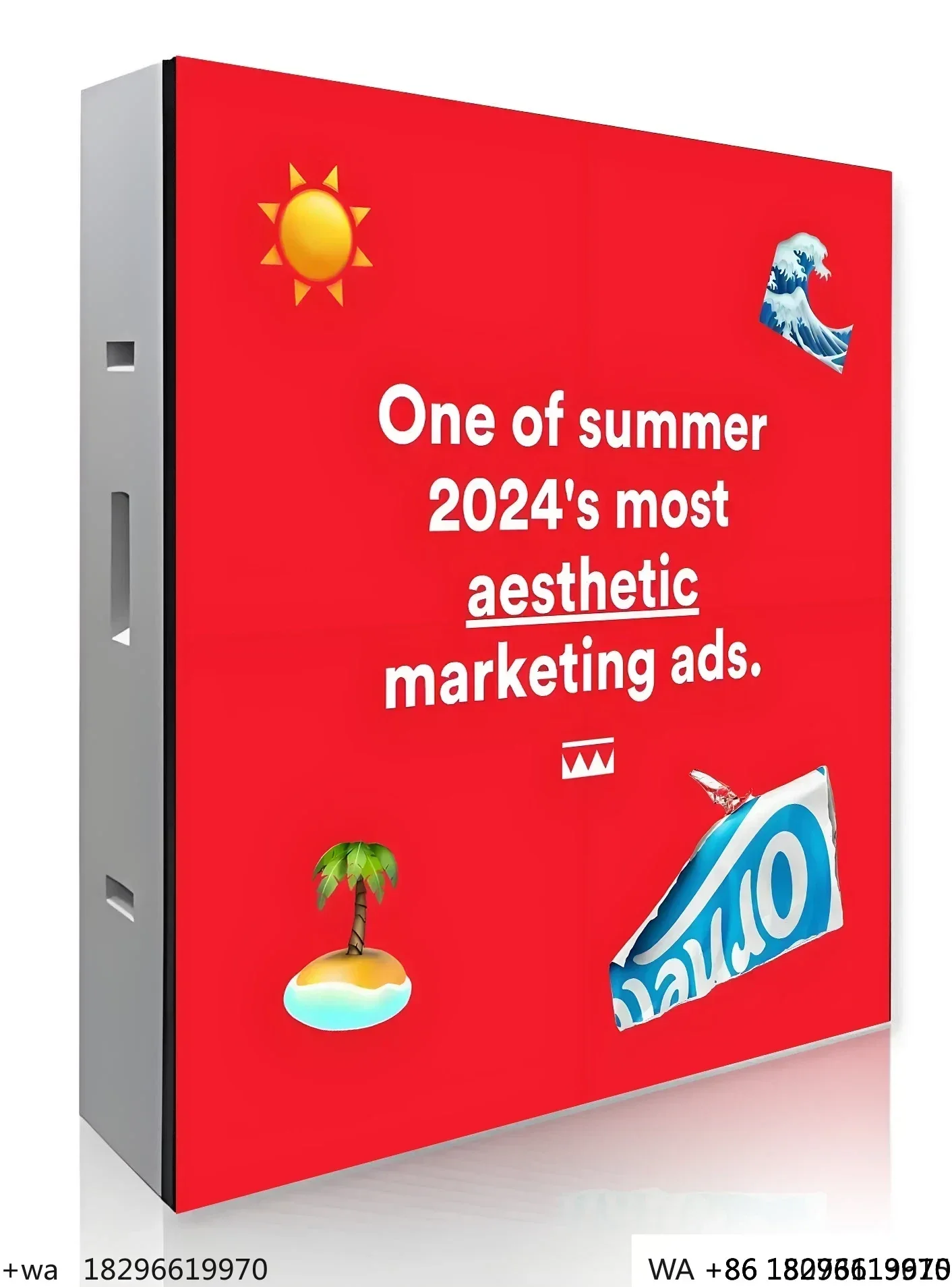 Outdoor P5 Full Color LED Panel Waterproof for High Rise Building Video Walls Advertising
Outdoor P5 Full Color LED Panel Waterproof for High Rise Building Video Walls Advertising