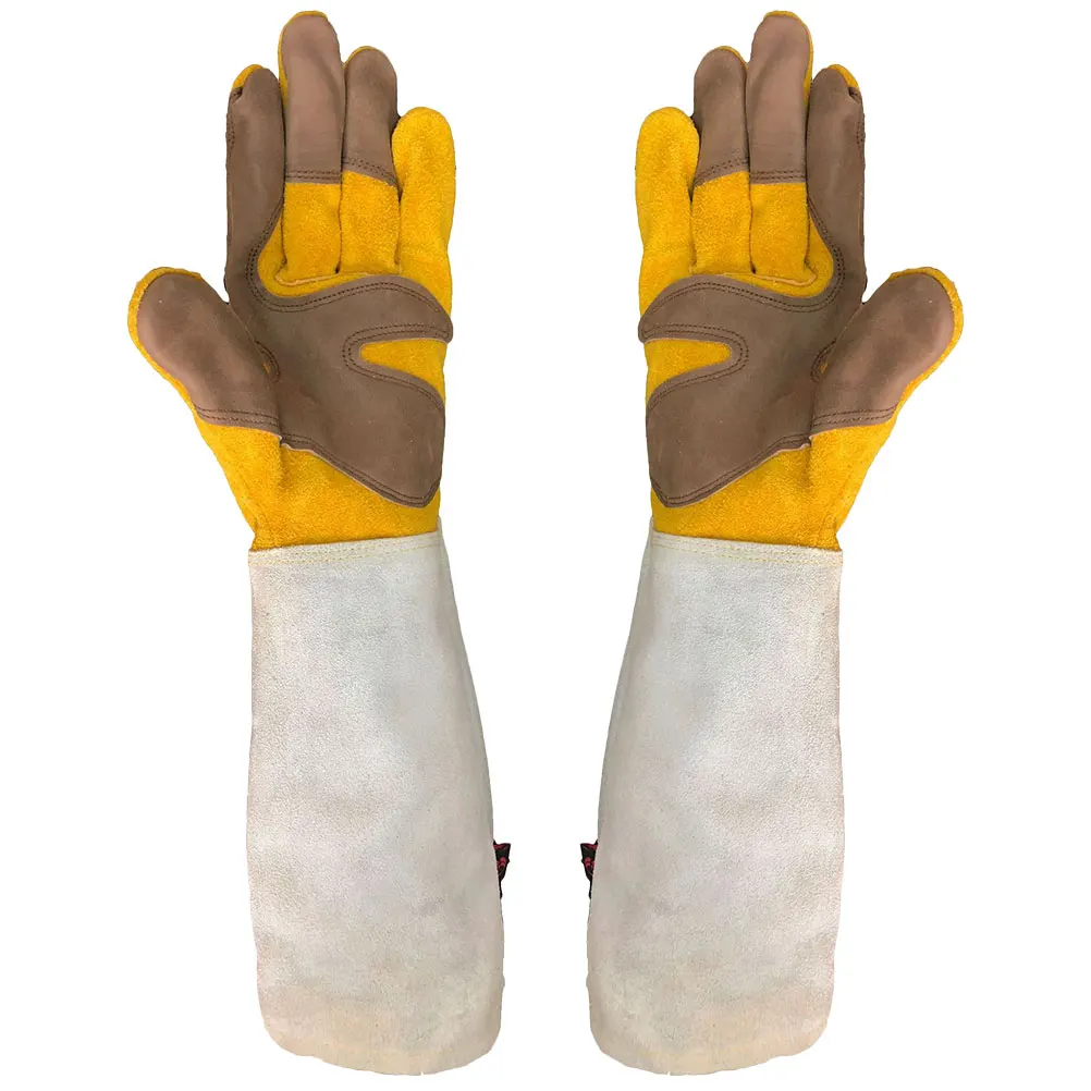 Gardening Gloves Elbow Length Berry Long Cowhide Durable Puncture Proof Work Gloves Garden Handling Maintenance Welding
Gardening Gloves Elbow Length Berry Long Cowhide Durable Puncture Proof Work Gloves Garden Handling Maintenance Welding