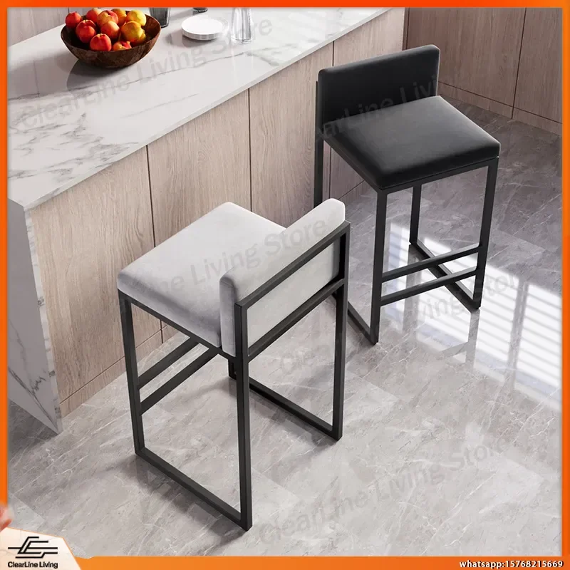 Nordic Bar Stool Modern Simple Gold Light Luxury High Chair for Kitchen Island Bar Counter Backless Wrought Iron Dining Chair
Nordic Bar Stool Modern Simple Gold Light Luxury High Chair for Kitchen Island Bar Counter Backless Wrought Iron Dining Chair
