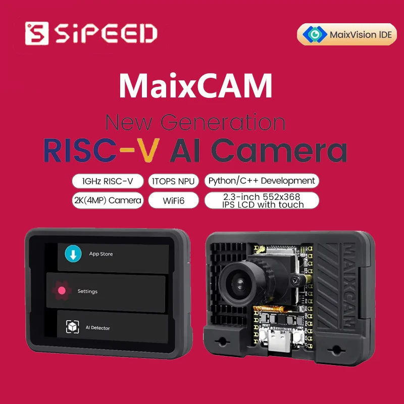 Sipeed MaixCAM Dev Board C906 NPU RISCV AI Visual Audio Serial Port WIFI6javascript:
Sipeed MaixCAM Dev Board C906 NPU RISCV AI Visual Audio Serial Port WIFI6javascript: