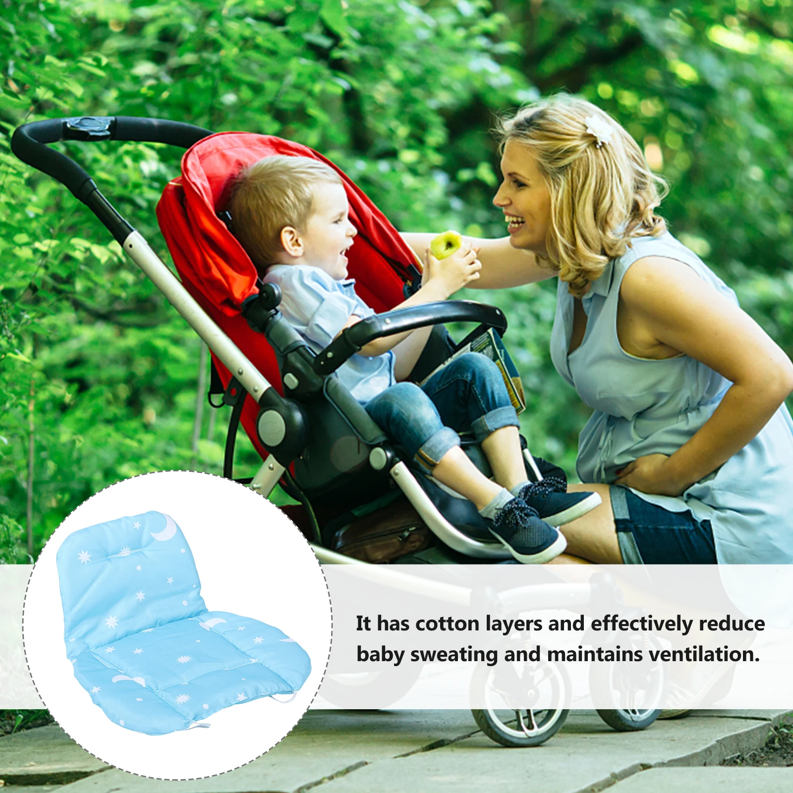 Stroller Cotton Pad Pushchairs Infant Cushion inside The Car 600d Oxford Cloth Baby
Stroller Cotton Pad Pushchairs Infant Cushion inside The Car 600d Oxford Cloth Baby