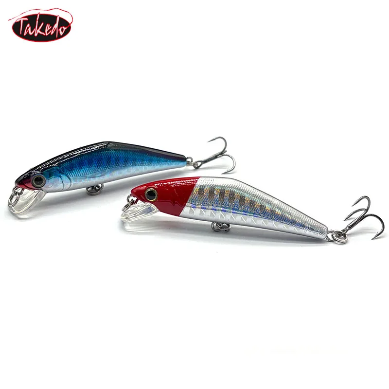 TAKEDO LB588 6G Sinking Water Minnow Fishing Lure With Tungsten Noise Ball Wobbers Hard Bait With VMC 10# Hooks
TAKEDO LB588 6G Sinking Water Minnow Fishing Lure With Tungsten Noise Ball Wobbers Hard Bait With VMC 10# Hooks