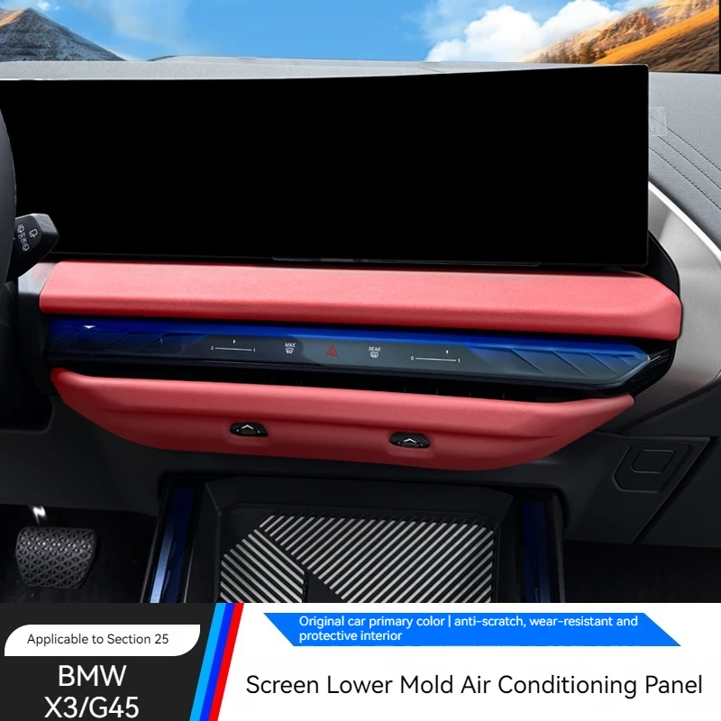 For BMW X3 G45 2025+ Car ABS Carbon Fiber Look Central Vent Cover Trim Auto Accessories
For BMW X3 G45 2025+ Car ABS Carbon Fiber Look Central Vent Cover Trim Auto Accessories