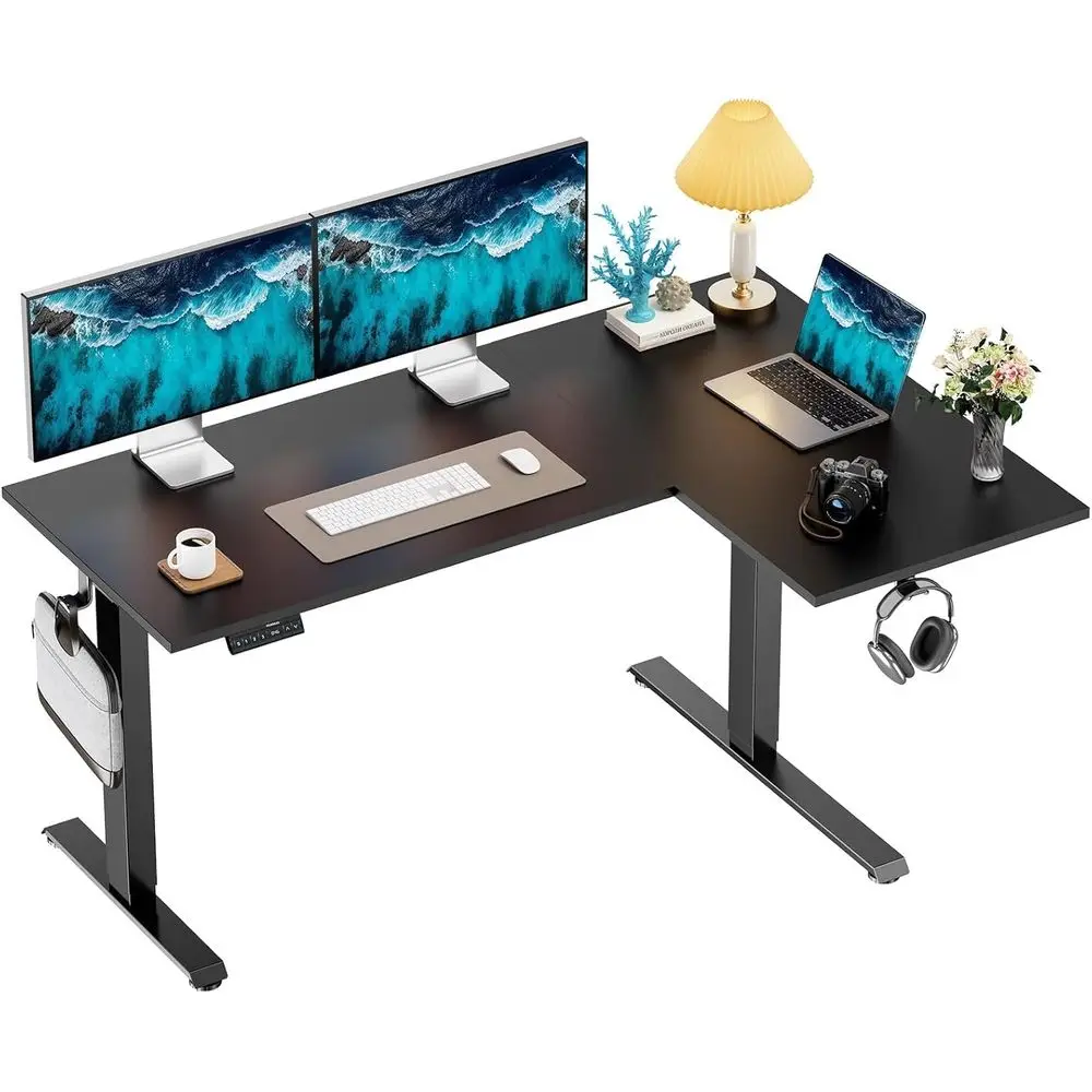 55 x 30 Inch Electric Standing Desk with 4 Drawers, Adjustable Height Computer Desk for Home Office, Large Workstation Sit Stan
55 x 30 Inch Electric Standing Desk with 4 Drawers, Adjustable Height Computer Desk for Home Office, Large Workstation Sit Stan