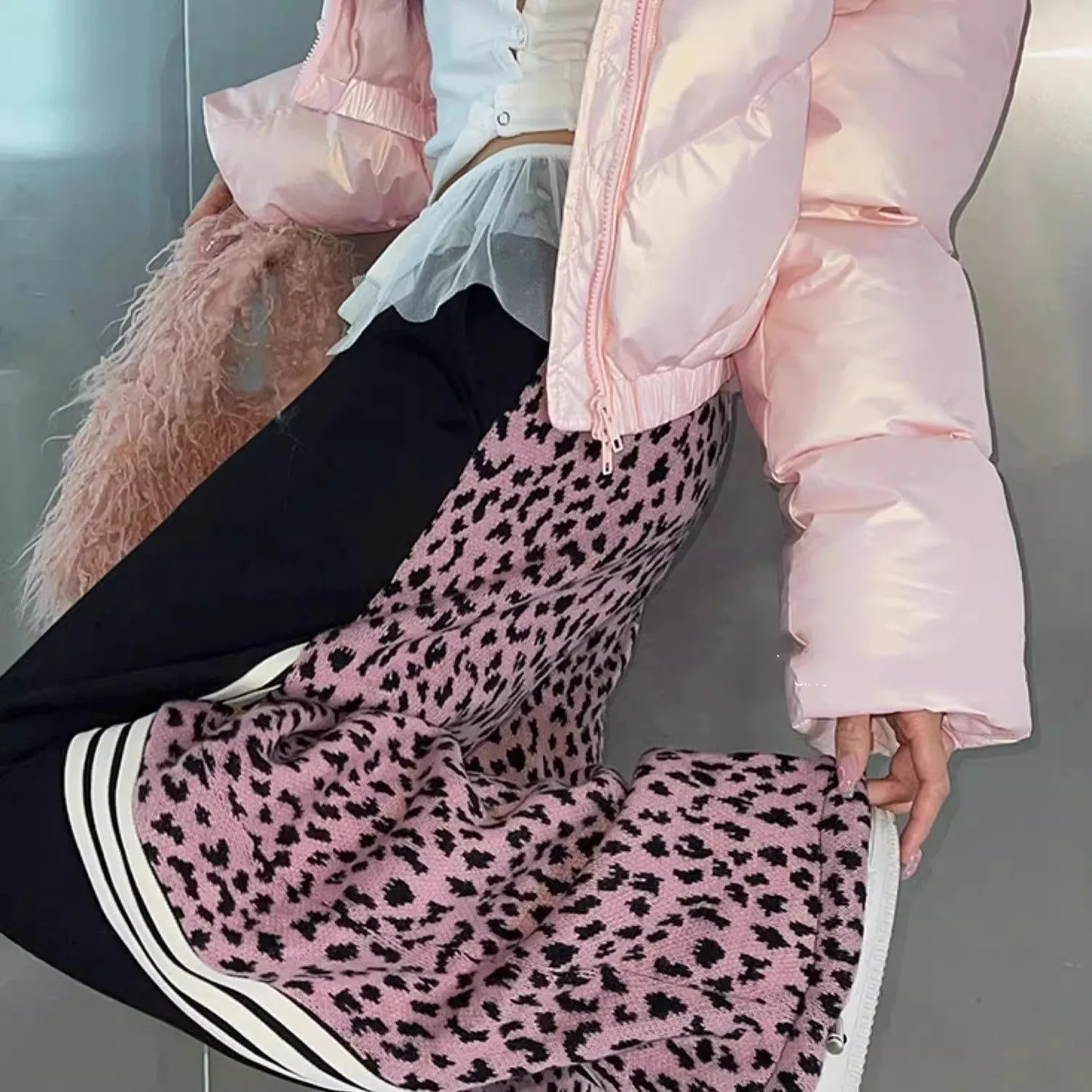 plus Size Men's Loose Fit Trousers Slimming Wide Leg Pants High Street Leopard Stripe Design Casual Sle Polyester Fiber
plus Size Men's Loose Fit Trousers Slimming Wide Leg Pants High Street Leopard Stripe Design Casual Sle Polyester Fiber